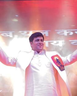 Mohit Shewani performing Gatha Shri Ram Mandir Ki